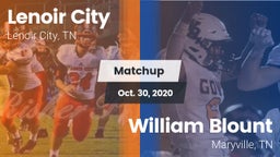 Matchup: Lenoir City Panthers vs. William Blount  2020