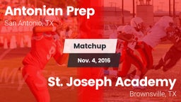 Matchup: Antonian Prep vs. St. Joseph Academy  2016
