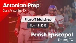 Matchup: Antonian Prep vs. Parish Episcopal  2016