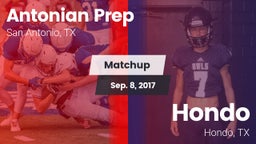 Matchup: Antonian Prep vs. Hondo  2017