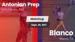 Matchup: Antonian Prep vs. Blanco  2017