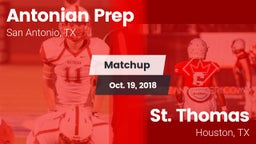 Matchup: Antonian Prep vs. St. Thomas  2018