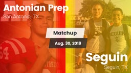 Matchup: Antonian Prep vs. Seguin  2019