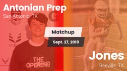 Matchup: Antonian Prep vs. Jones  2019