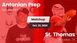 Matchup: Antonian Prep vs. St. Thomas  2020