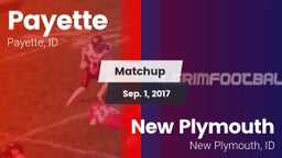 Matchup: Payette vs. New Plymouth  2017