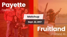 Matchup: Payette vs. Fruitland  2017