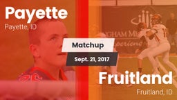 Matchup: Payette vs. Fruitland  2017