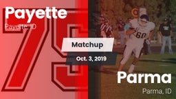 Matchup: Payette vs. Parma  2019