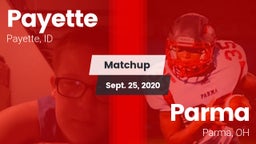 Matchup: Payette vs. Parma  2020