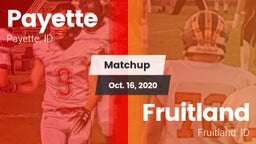 Matchup: Payette vs. Fruitland  2020