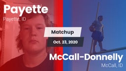 Matchup: Payette vs. McCall-Donnelly  2020