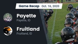 Recap: Payette  vs. Fruitland  2020