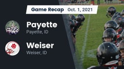 Recap: Payette  vs. Weiser  2021