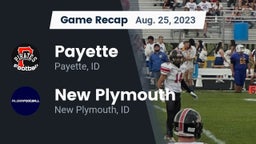 Recap: Payette  vs. New Plymouth  2023
