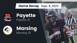 Recap: Payette  vs. Marsing  2023