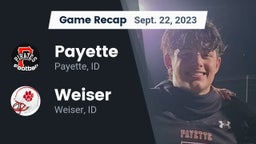 Recap: Payette  vs. Weiser  2023