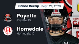 Recap: Payette  vs. Homedale  2023