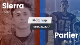 Matchup: Sierra vs. Parlier  2017