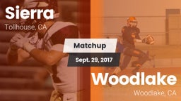 Matchup: Sierra vs. Woodlake  2017