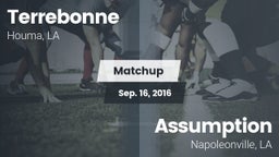 Matchup: Terrebonne vs. Assumption  2016