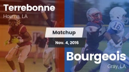 Matchup: Terrebonne vs. Bourgeois  2016