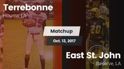 Matchup: Terrebonne vs. East St. John  2017