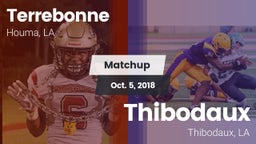Matchup: Terrebonne vs. Thibodaux  2018