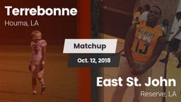 Matchup: Terrebonne vs. East St. John  2018