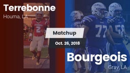 Matchup: Terrebonne vs. Bourgeois  2018