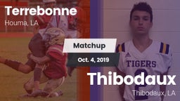Matchup: Terrebonne vs. Thibodaux  2019