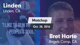 Matchup: Linden vs. Bret Harte  2016