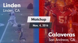 Matchup: Linden vs. Calaveras  2016