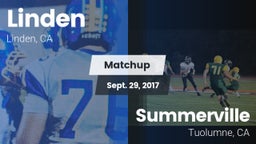 Matchup: Linden vs. Summerville  2017