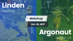 Matchup: Linden vs. Argonaut  2017