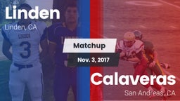 Matchup: Linden vs. Calaveras  2017