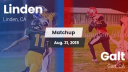 Matchup: Linden vs. Galt  2018