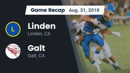 Recap: Linden  vs. Galt  2018