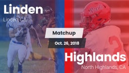 Matchup: Linden vs. Highlands  2018