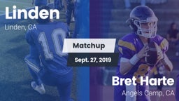 Matchup: Linden vs. Bret Harte  2019
