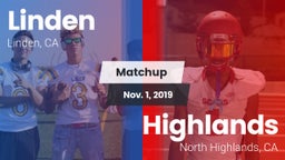 Matchup: Linden vs. Highlands  2019