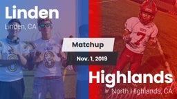 Matchup: Linden vs. Highlands  2019