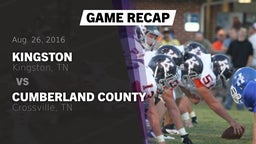 Recap: Kingston  vs. Cumberland County  2016