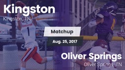 Matchup: Kingston vs. Oliver Springs  2017