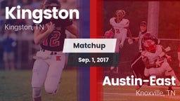 Matchup: Kingston vs. Austin-East  2017