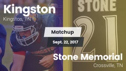 Matchup: Kingston vs. Stone Memorial  2017