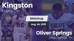 Matchup: Kingston vs. Oliver Springs  2018