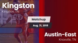 Matchup: Kingston vs. Austin-East  2018