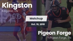 Matchup: Kingston vs. Pigeon Forge  2018