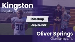 Matchup: Kingston vs. Oliver Springs  2019